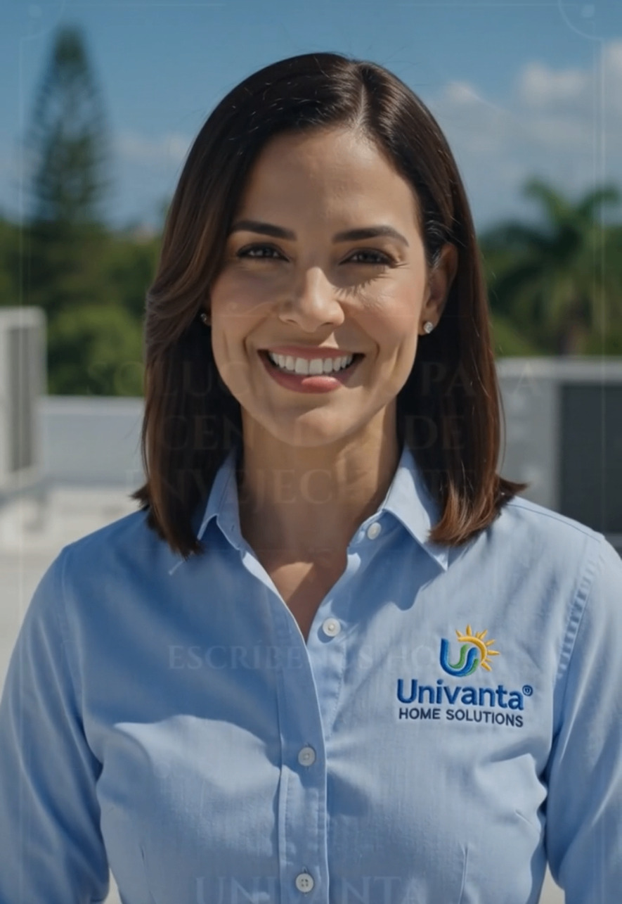 Asesora de Univanta Home Solutions en visita de campo en Puerto Rico